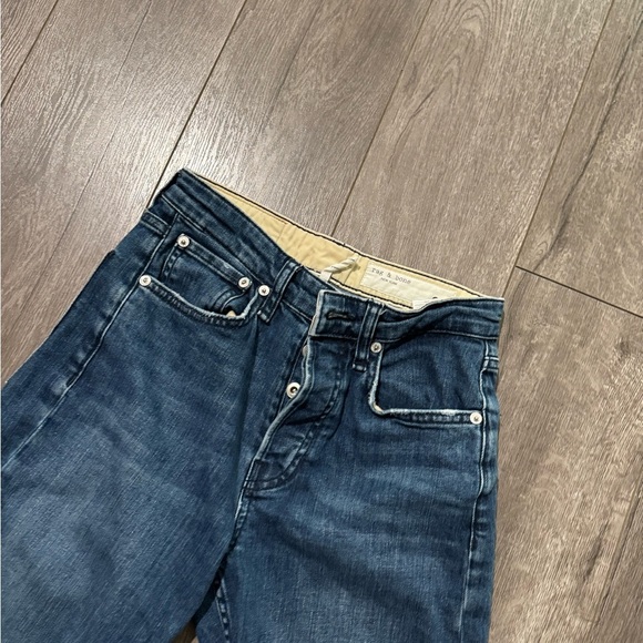 Rag &Bone Maya High Rise Button Front Jean - Size 25 - Picture 3 of 8